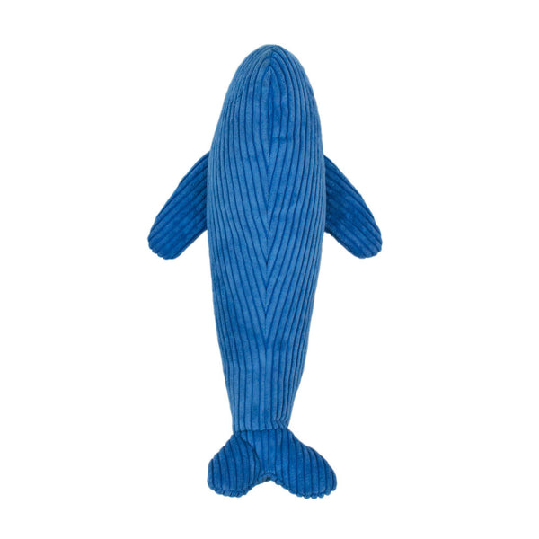 Plush Whale Squeaker Toy - 12"