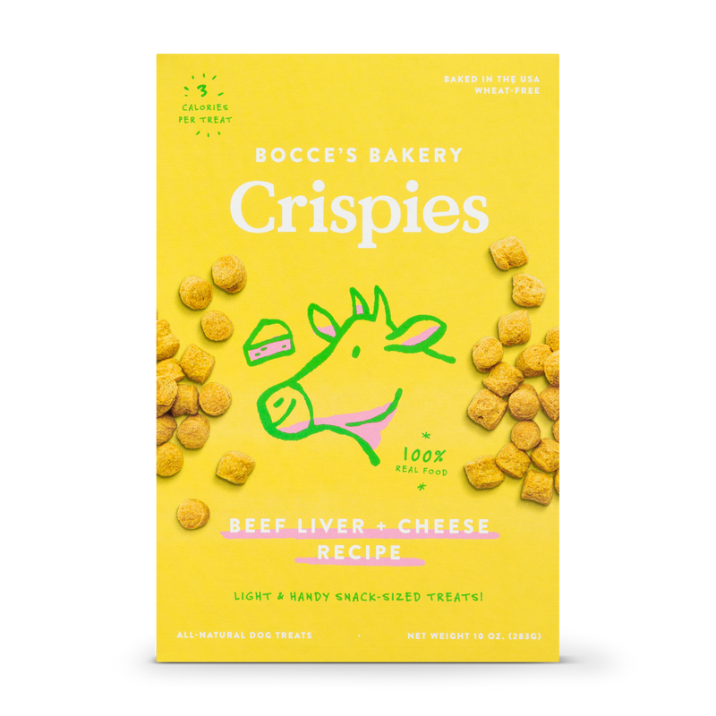 Bocce's Bakery Canada | Beef Liver & Cheese Crispies