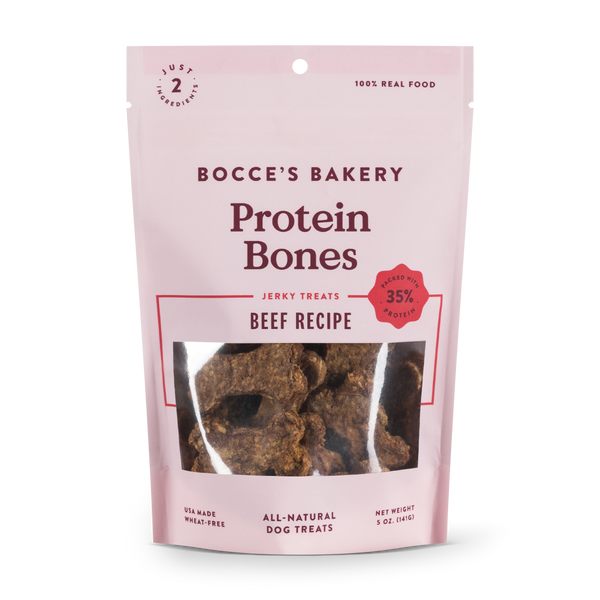 Beef Protein Bones - Jerky Treats 5oz
