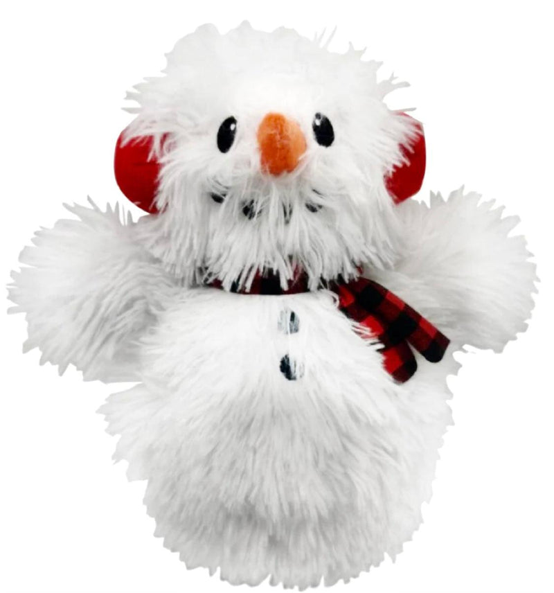 Plush Real Feel Fluffy Snowman - 8"