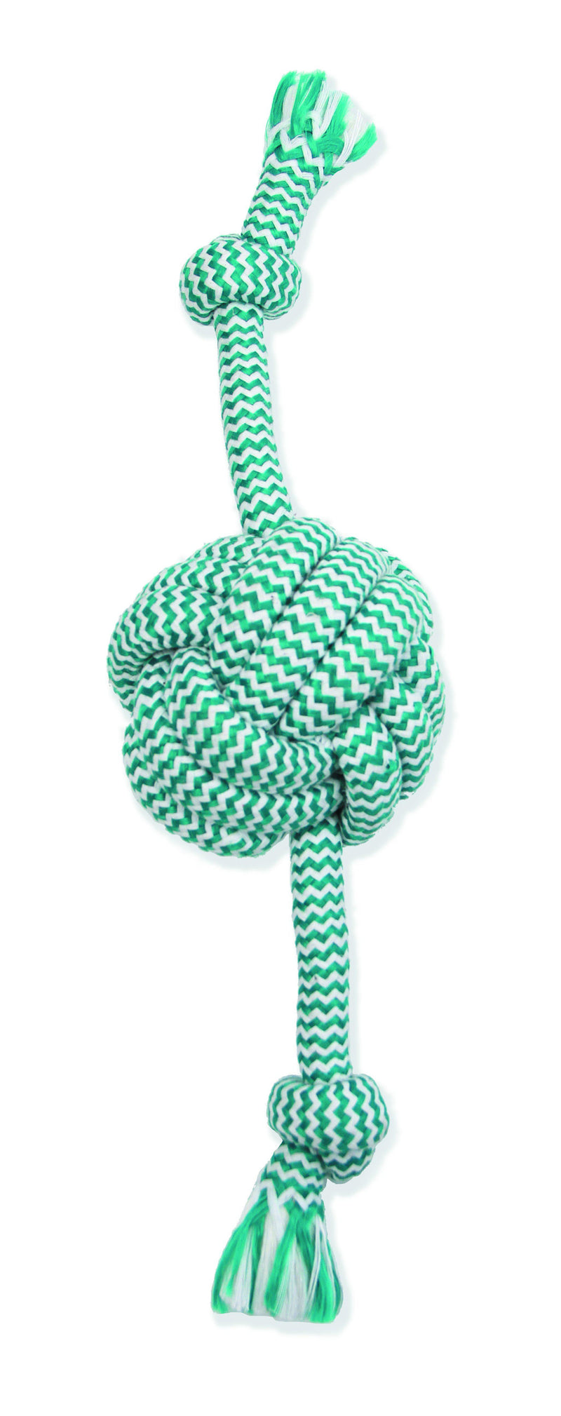Extra Fresh Monkey Fist Ball with Rope Ends - Large 18"