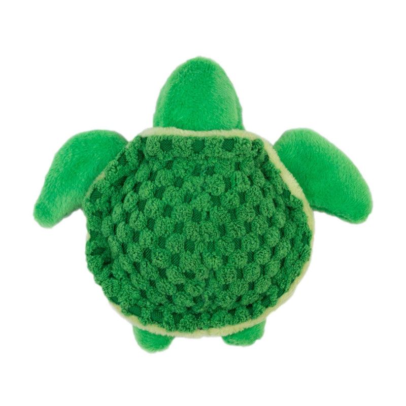 Plush Turtle Squeaker Toy - 4"