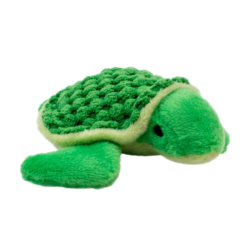 Plush Turtle Squeaker Toy - 4"