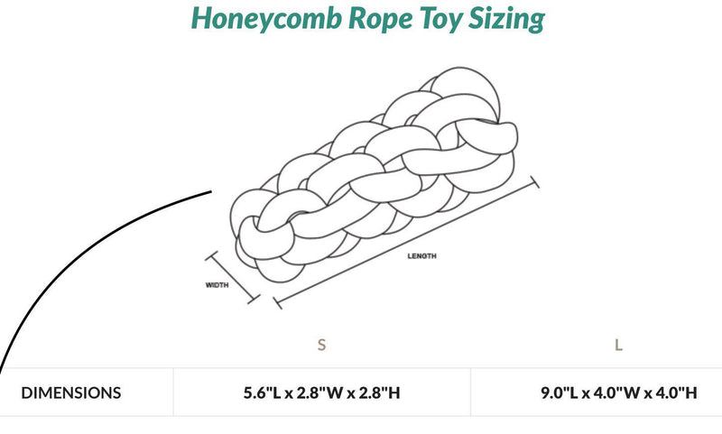 Honeycomb Rope Toy
