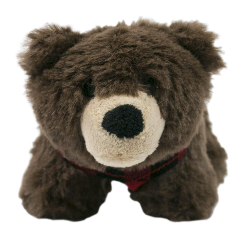 Plush Bandana Bear Squeaker Toy - 5"