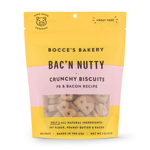 Bocce's Bakery Canada | Bac'n Nutty Crunchy Biscuits